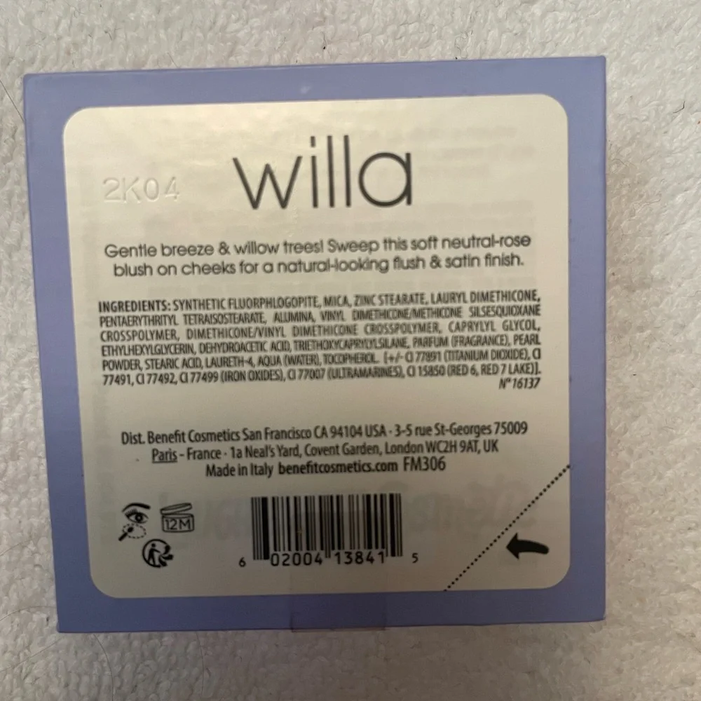 ‘Willa’ WANDERful World Silky-Soft Powder Blush NWT WIB - Picture 5 of 6